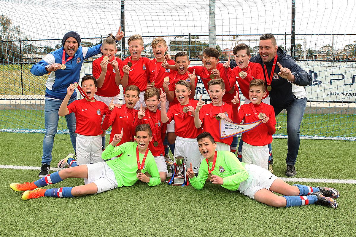 Adelaide Croatia 'Raiders' U12 JPL - Federation Cup Winners 2016!