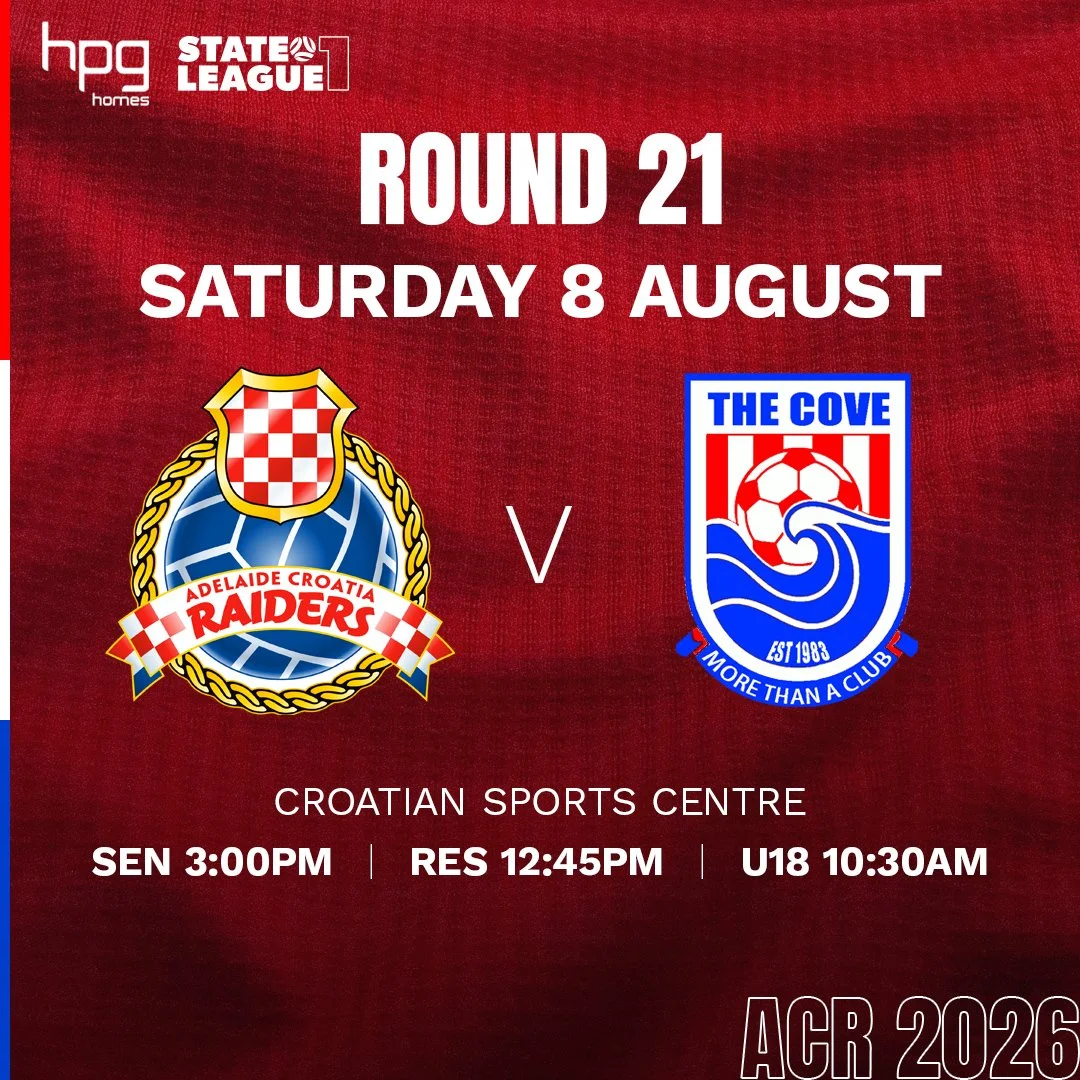 R21 - Adelaide Croatia Raiders v The Cove