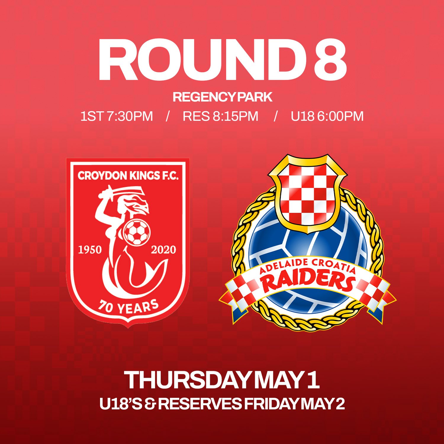 R8 - Croydon FC v Adelaide Croatia Raiders