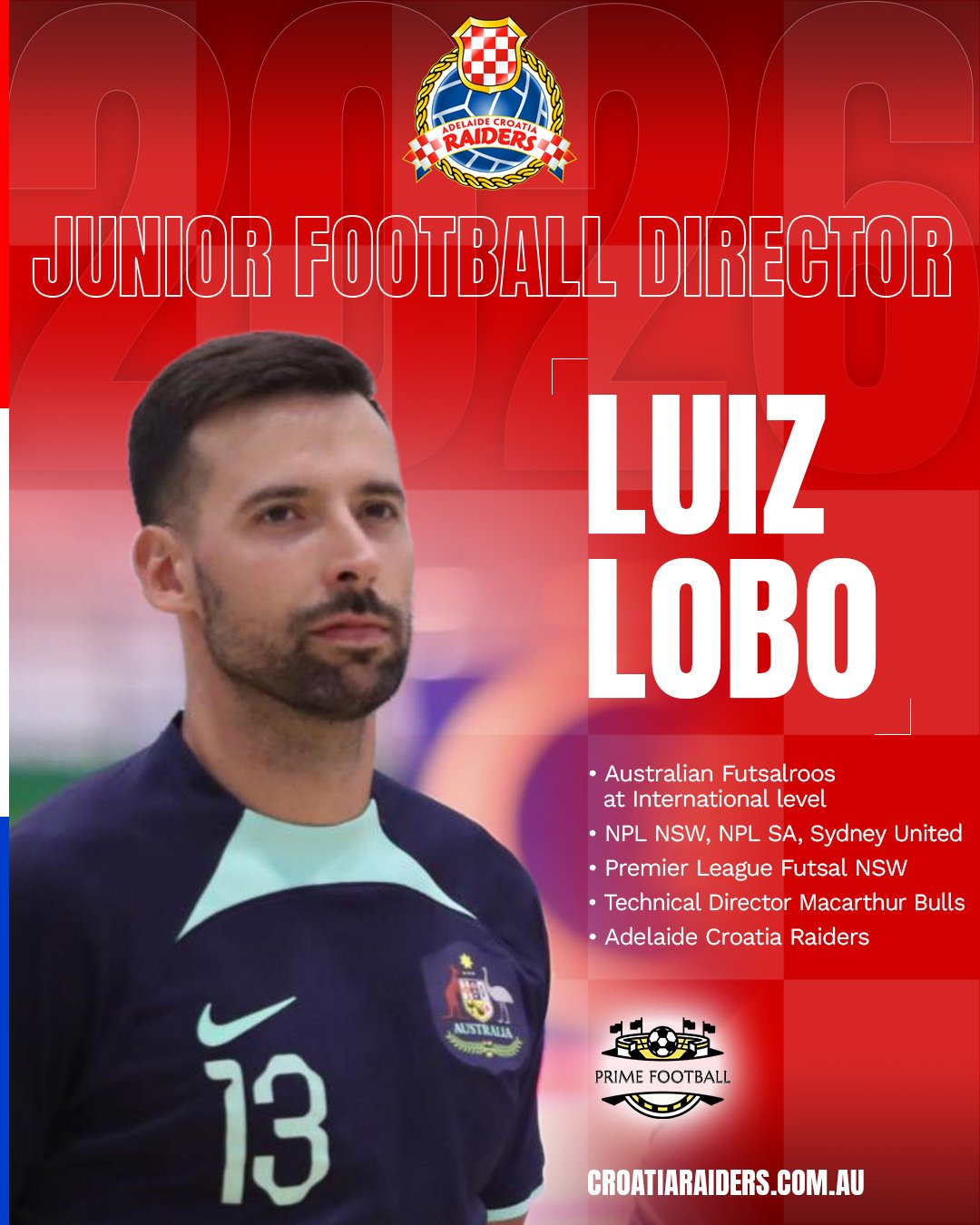 Junior Football Director - Luiz Lobo