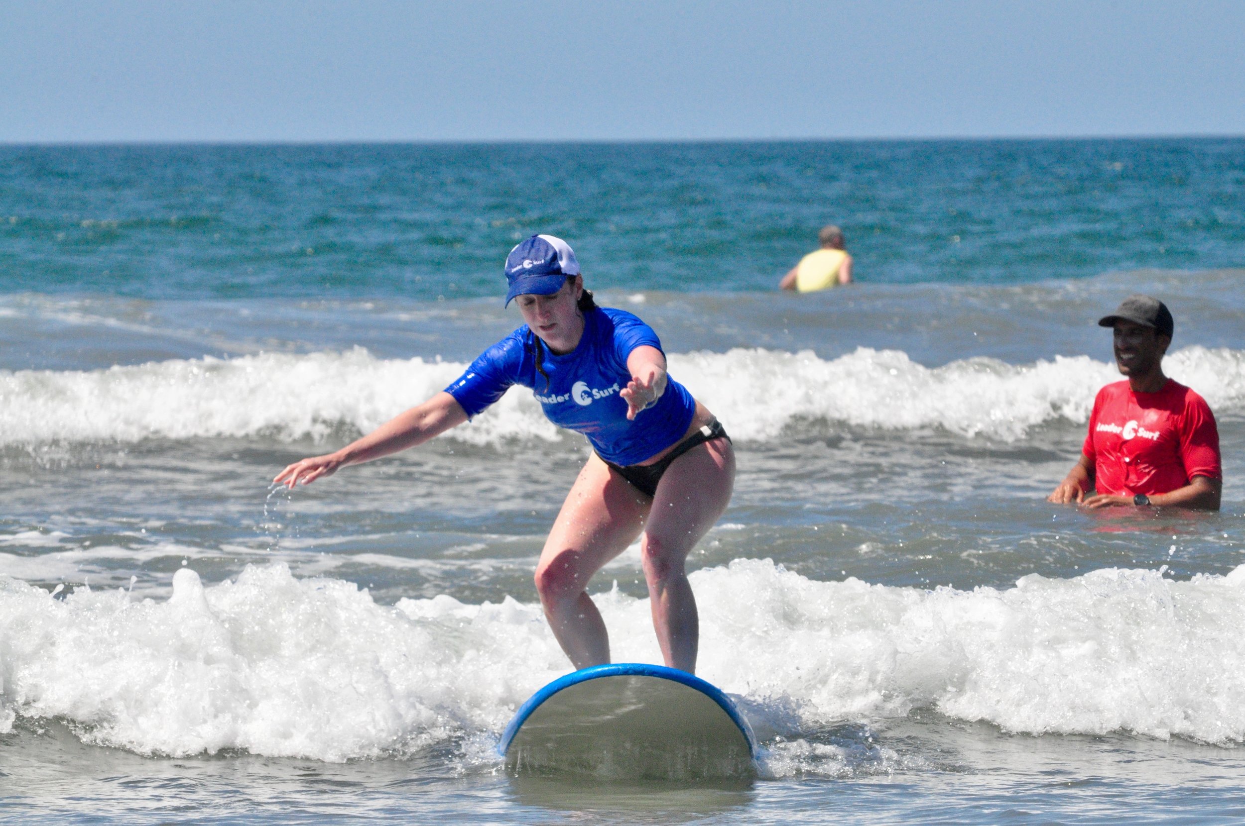 Diana Riding a wave