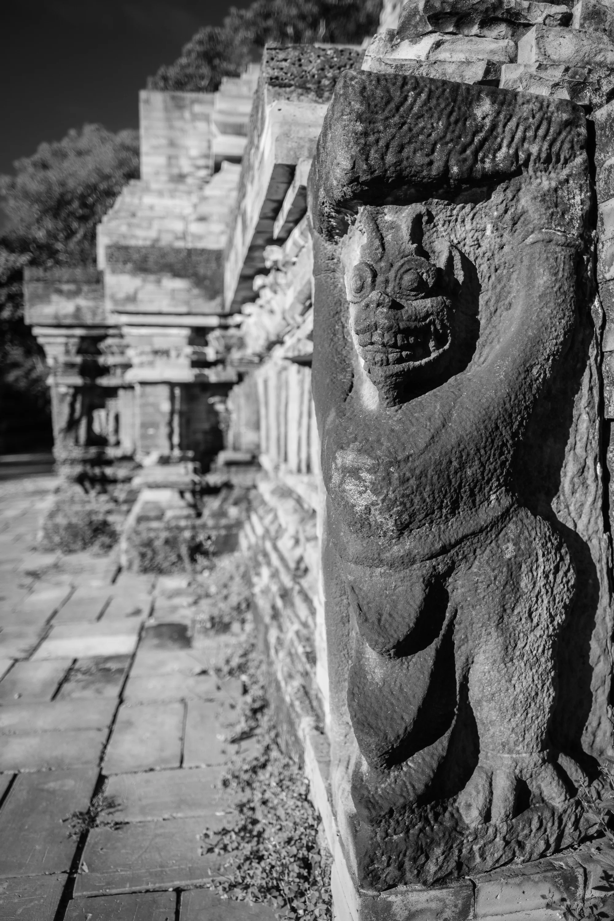 The Hindu temples of the Cham Kingdom were dedicated to the worship of Shiva.
