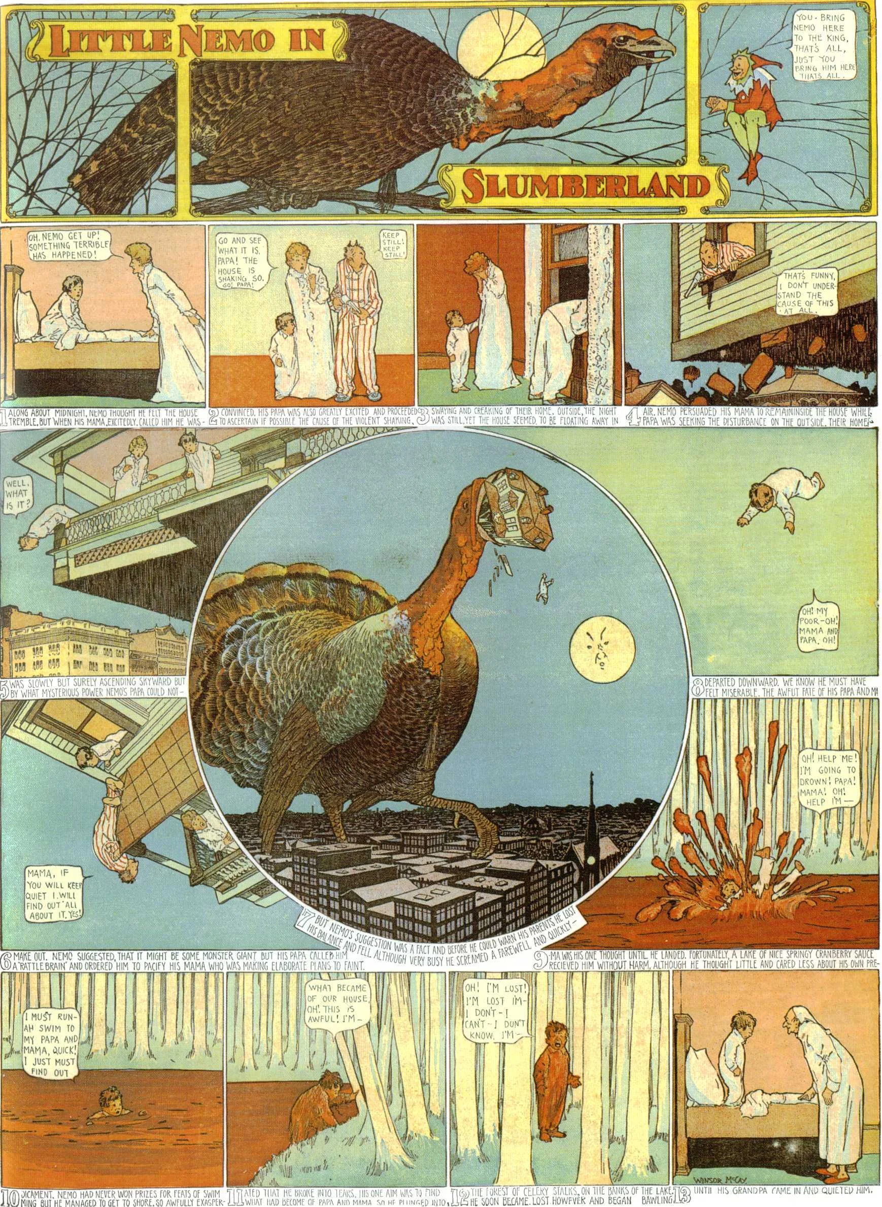 Little Nemo in Slumberland, The New York Herald , November 26, 1905