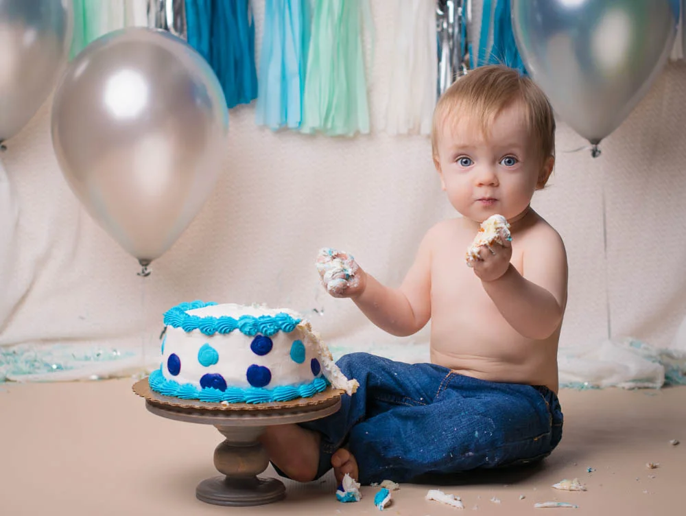 Columbus Photographer | Smash Cake - Luke turns 1! 