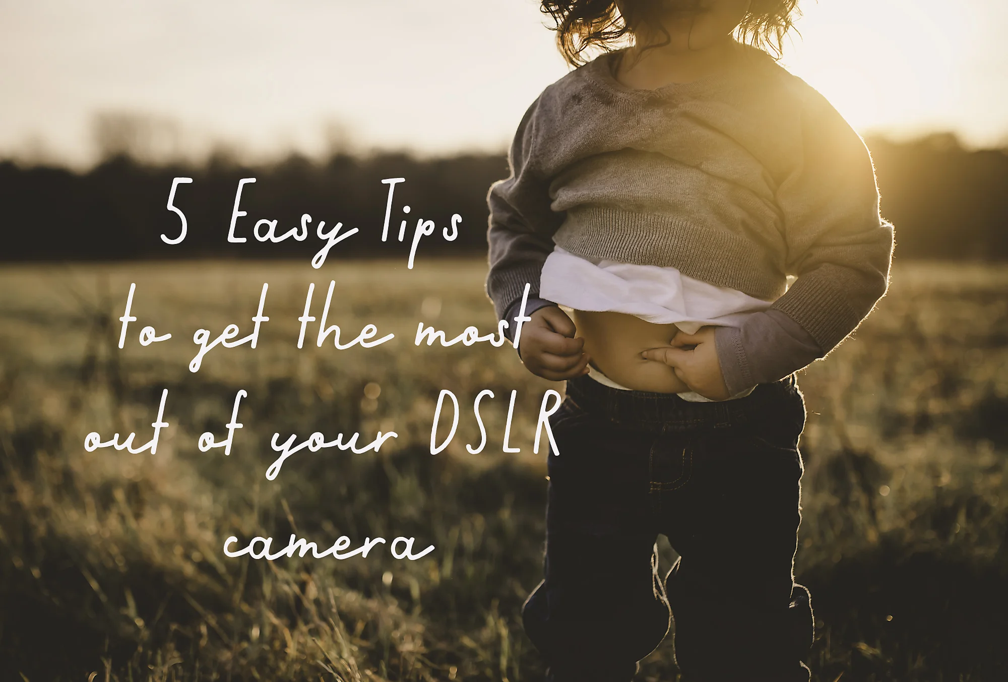 5 Easy Tips to Get The Most Out of Your DSLR Camera | Columbus Ohio Photographer - Erika Venci Photography