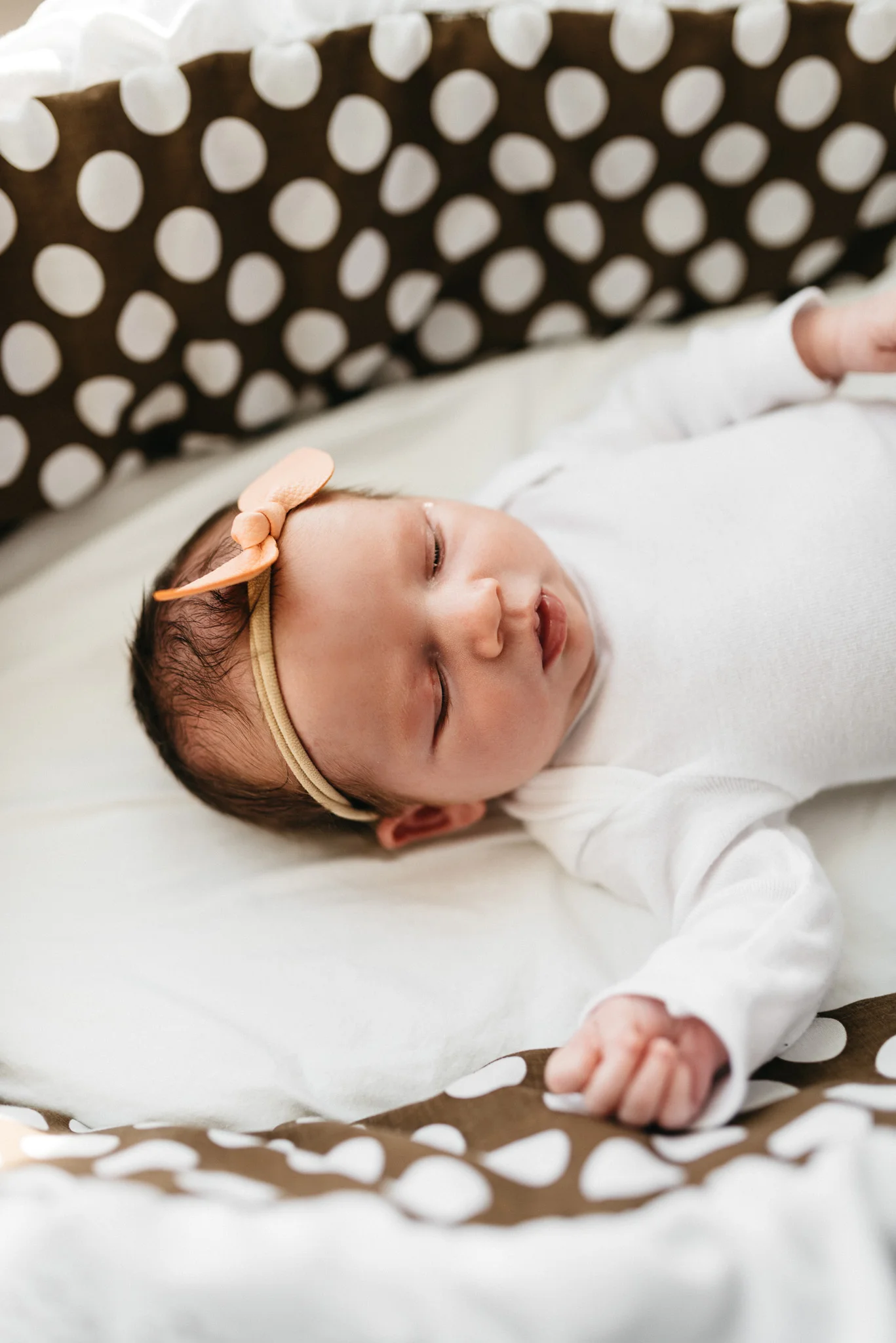Newborn-baby-girl-in-bassinet-Columbus-Ohio-Photographer-Erika-Venci-Photography