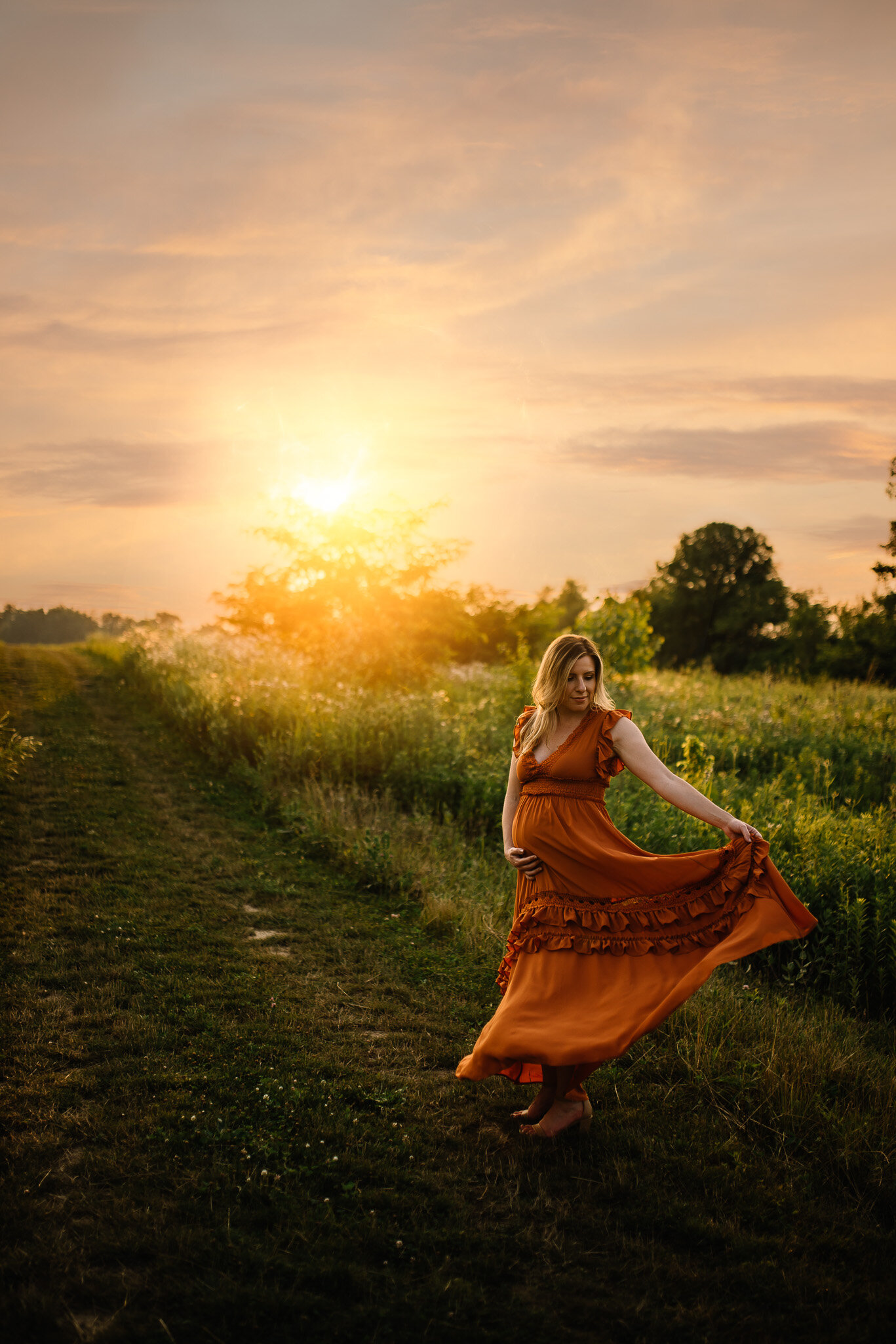 sunset-maternity-photographer-columbus-ohio-erika-venci-photography