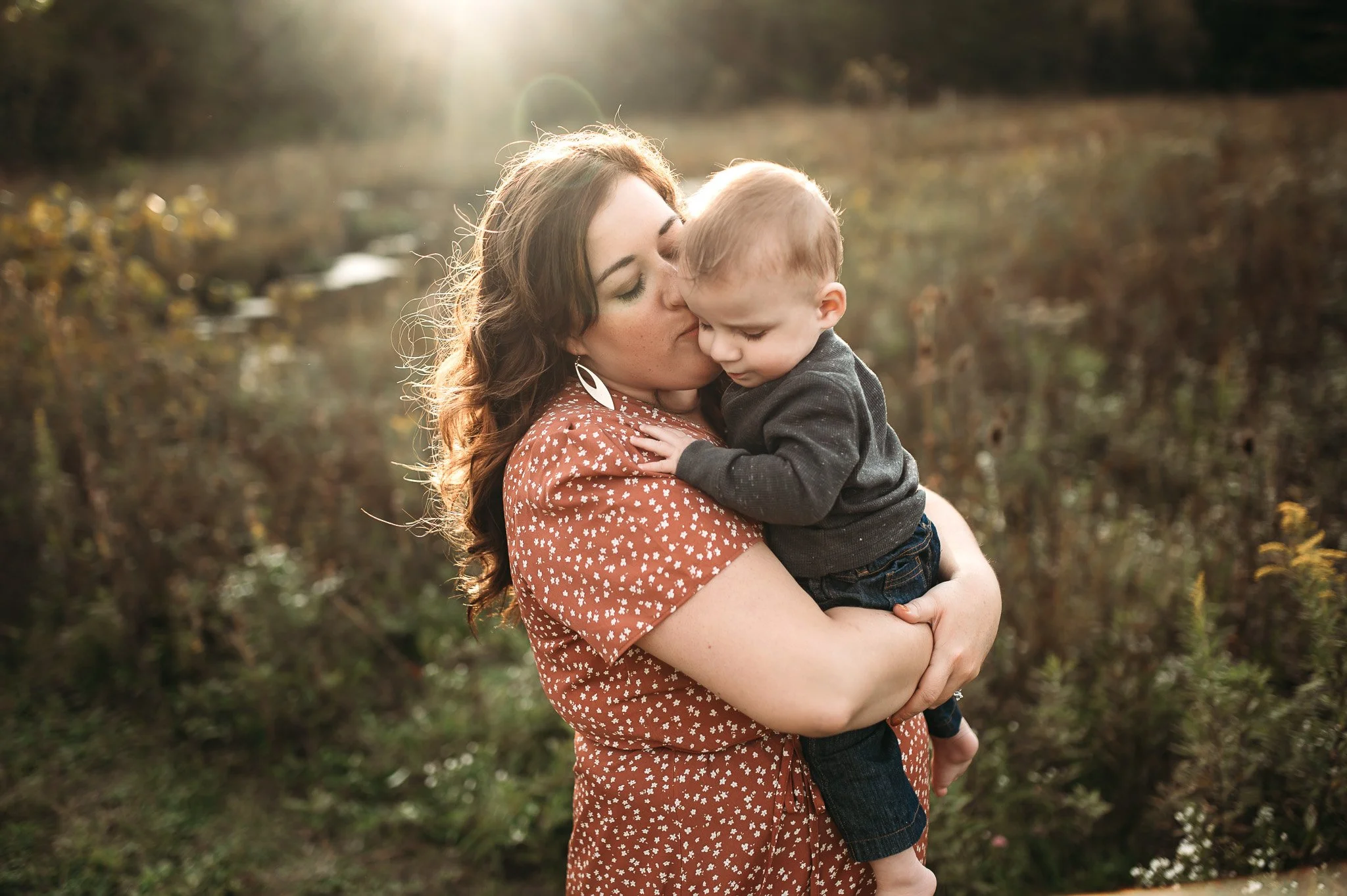 First Birthday Session in Gahanna, Ohio with Erika Venci Photography