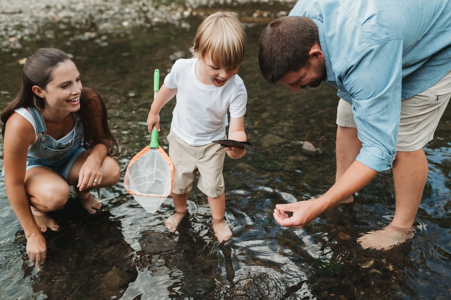 Columbus Ohio Creek Mini Sessions | Family Photographer