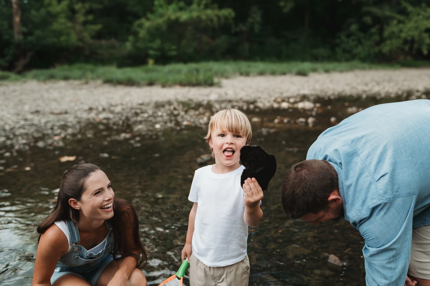 Columbus Ohio Creek Mini Sessions | Family Photographer