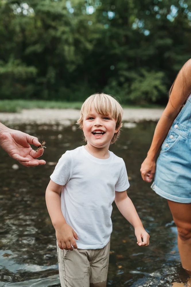 Natural Family Photography in Columbus Ohio | Creek Minis
