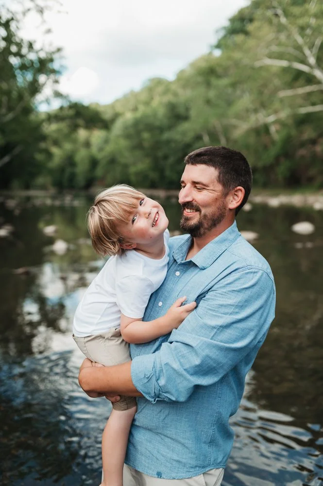 Columbus Ohio Family Photography | Creek Mini Session