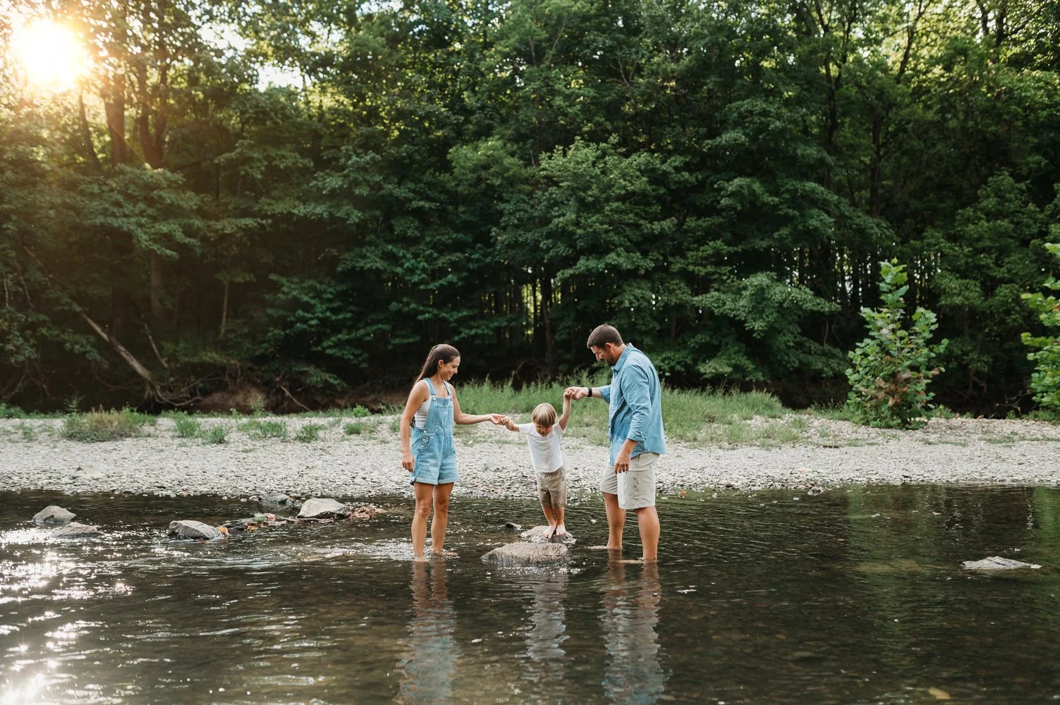 Outdoor Family Photos in Columbus Ohio | Summer Minis