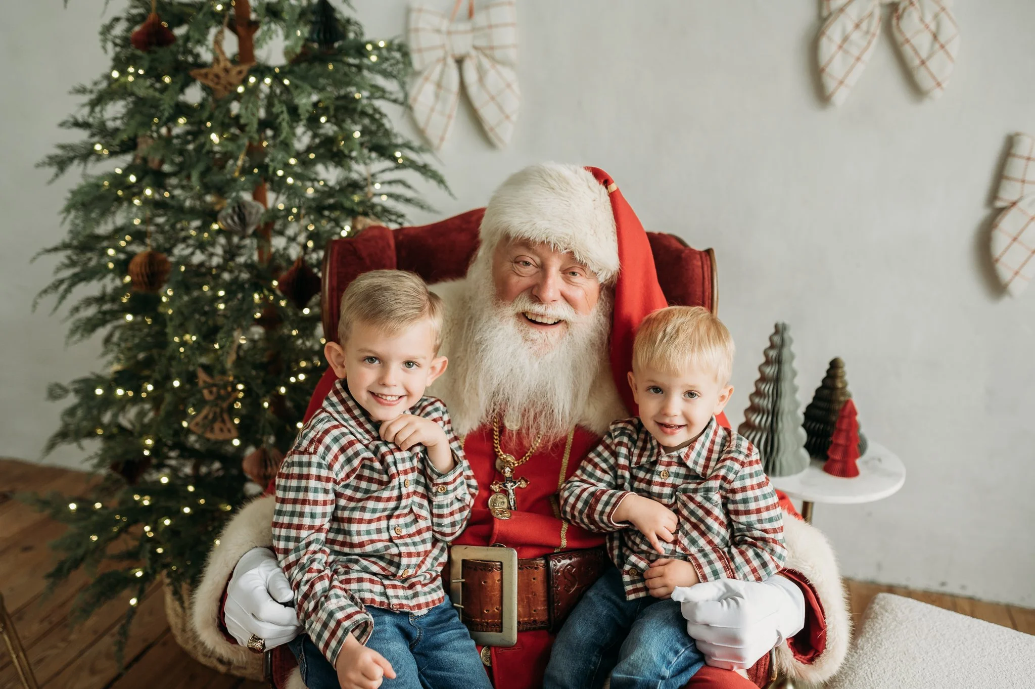 Santa Photography near Lewis Center, Ohio