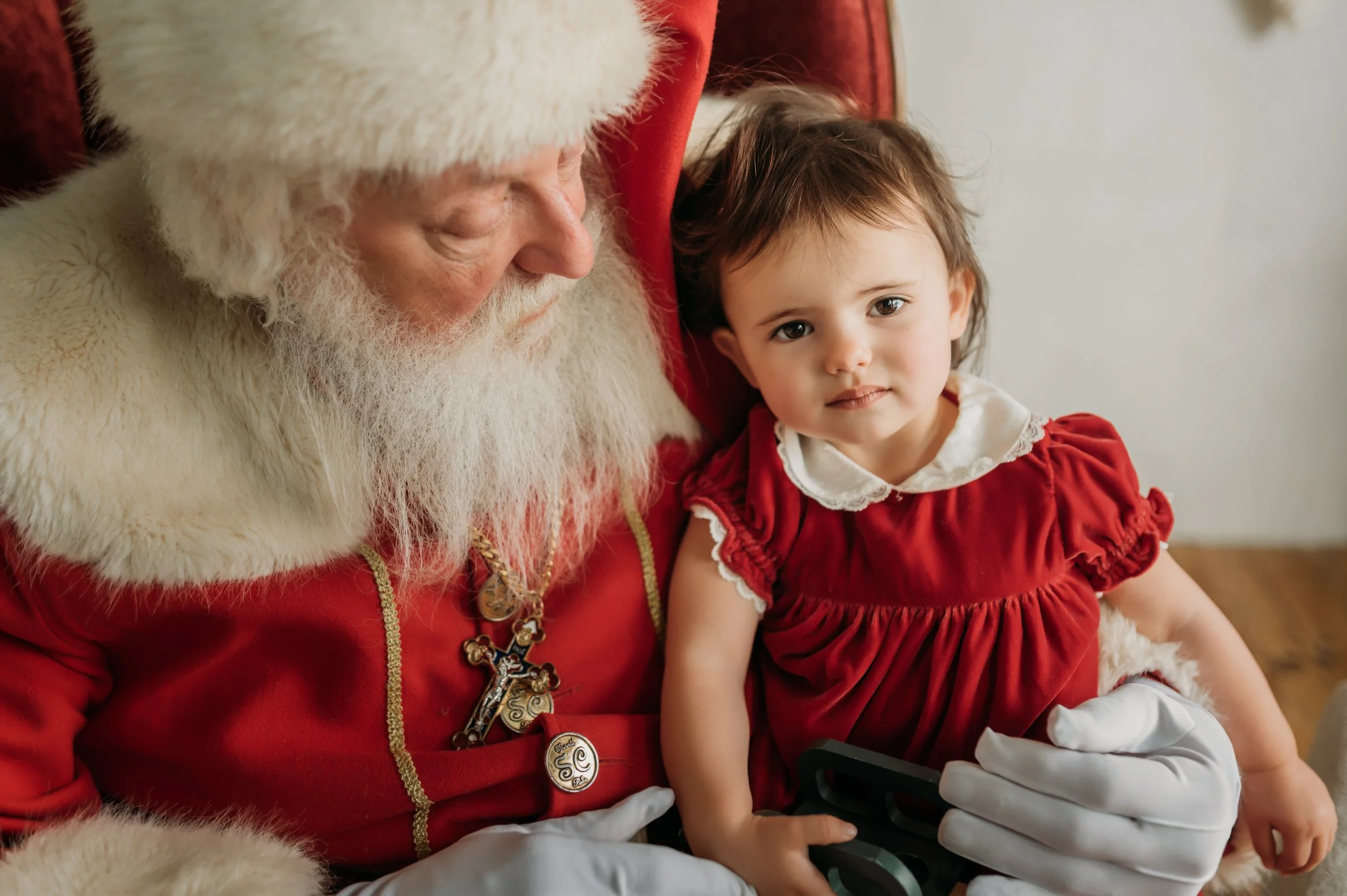 Santa Photoshoot near Lewis Center Ohio