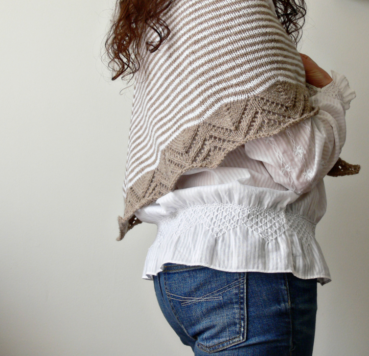 dream stripes shawl