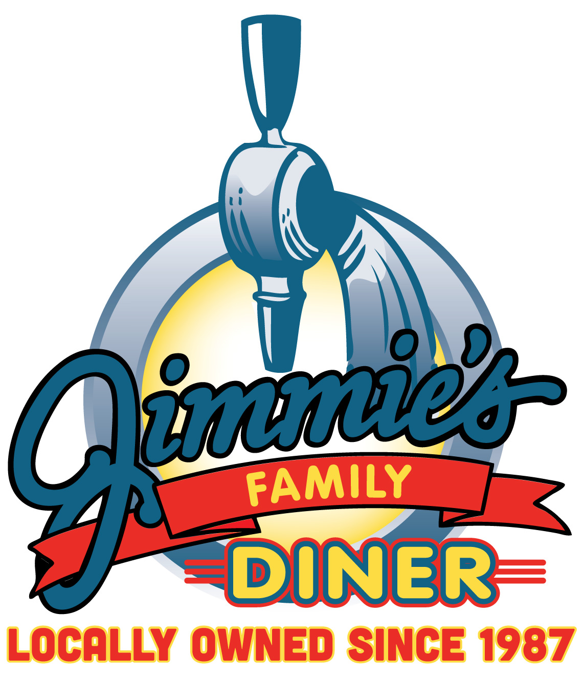 Jimmie's Diner logo, host of Hotcakes for Hopecare