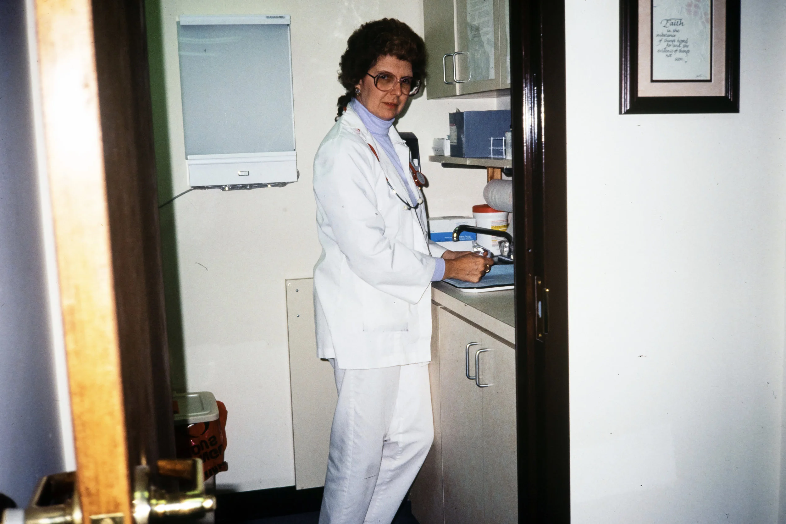 Kerin Smith from her days as a nurse at GraceMed