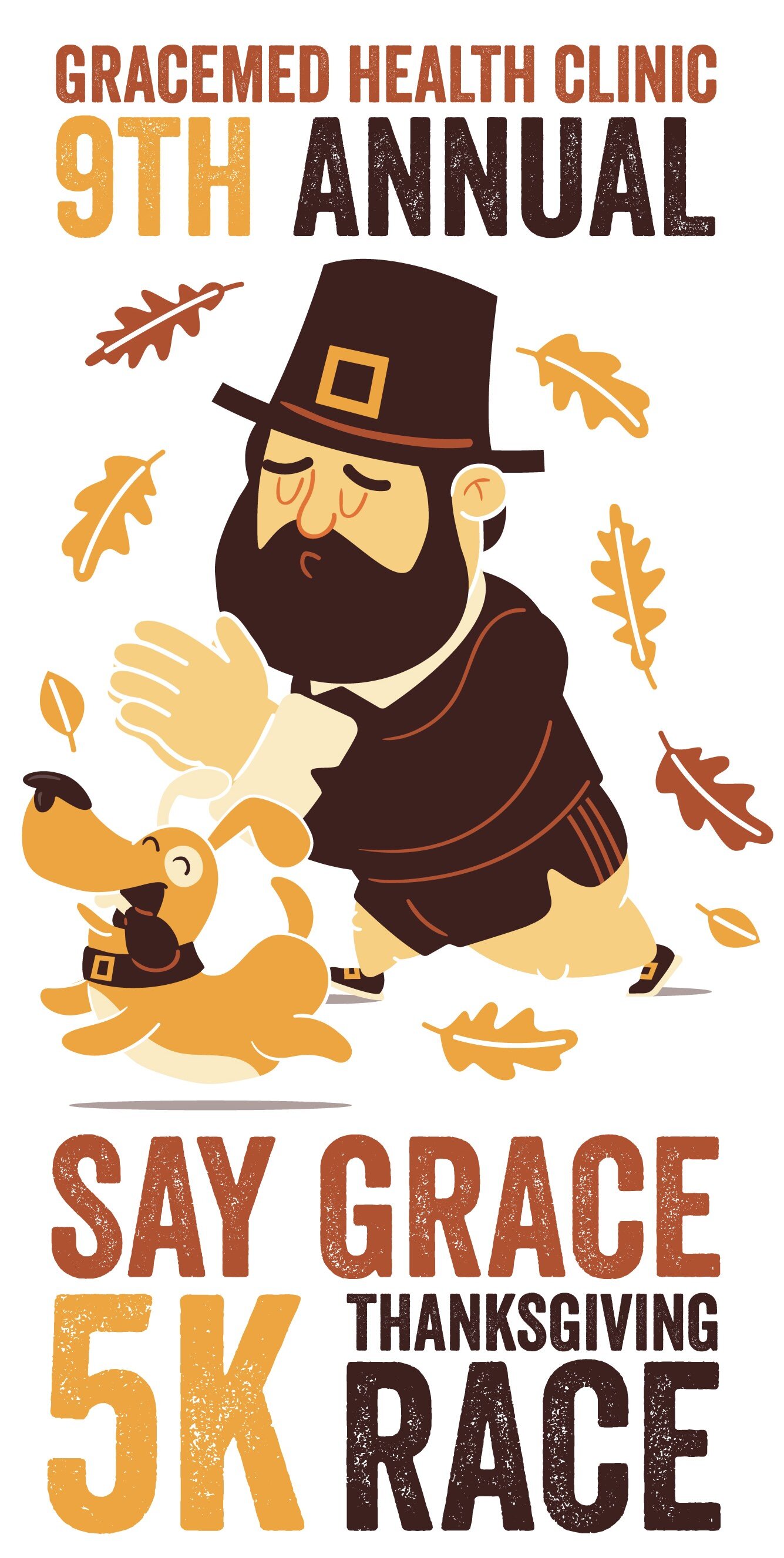 9th annual Say Grace Race graphic