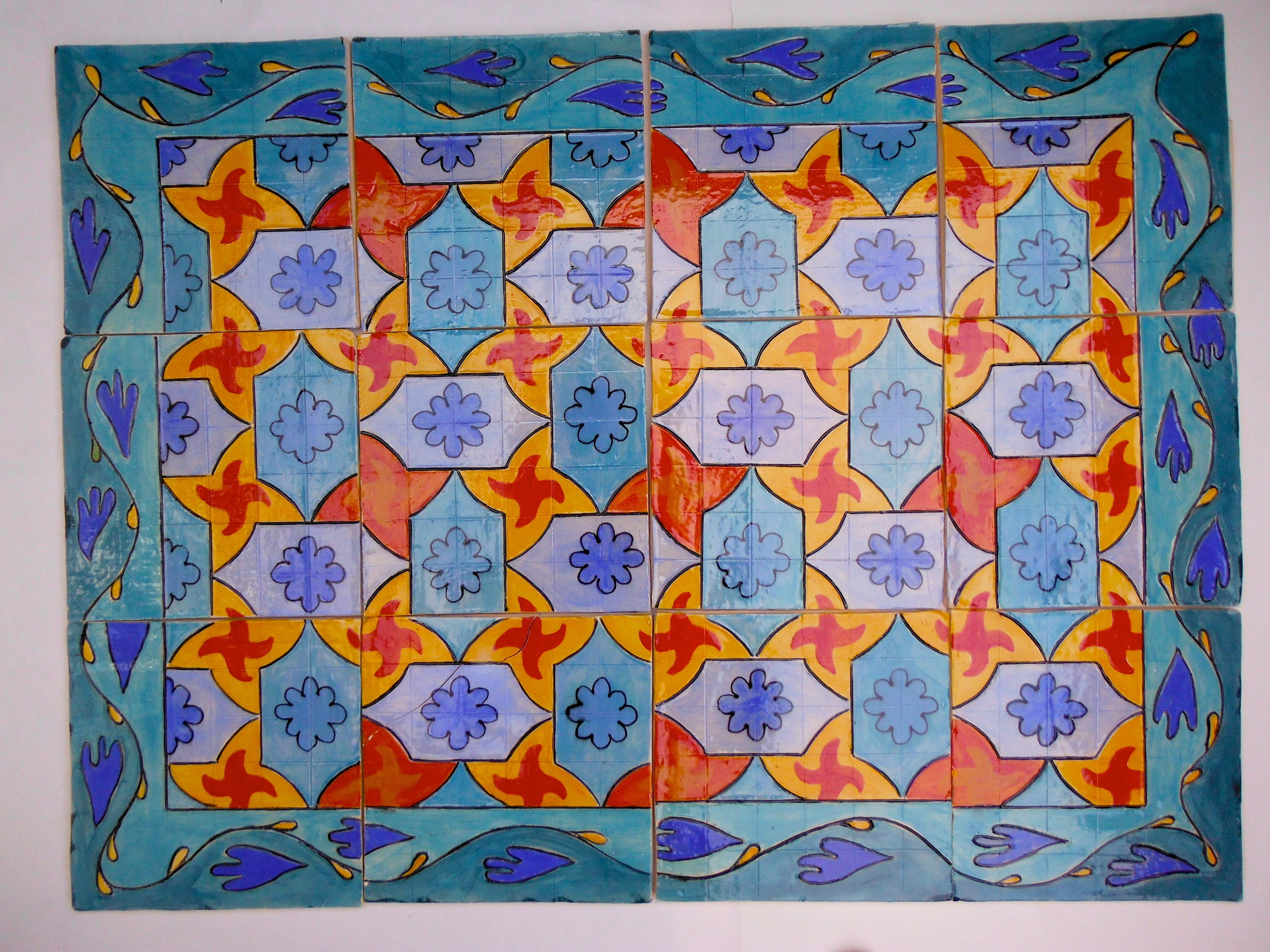 **Tile mural geometric  10.JPG