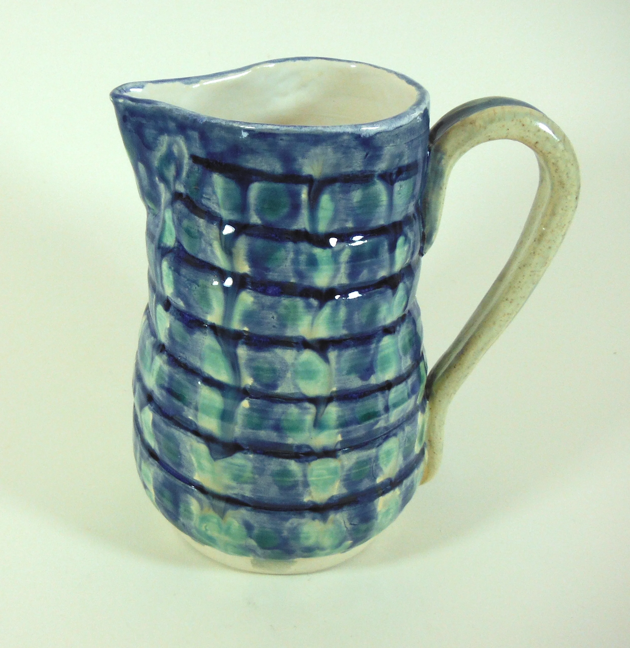 Pitcher drip blue.JPG