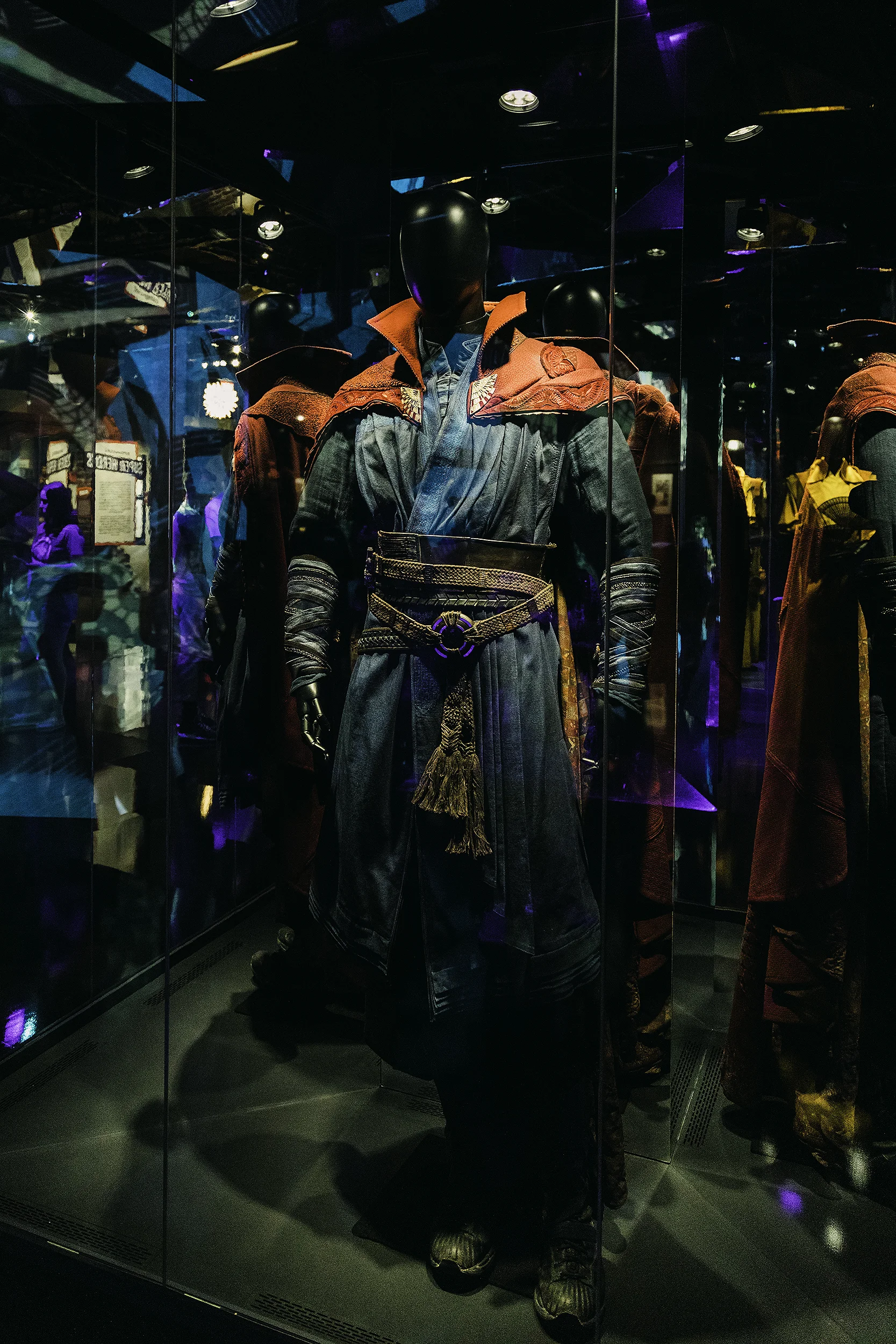 While the Doctor Strange section of the exhibit looked cool, it was essentially a mirrored fun house and I walked into the wall more than once.