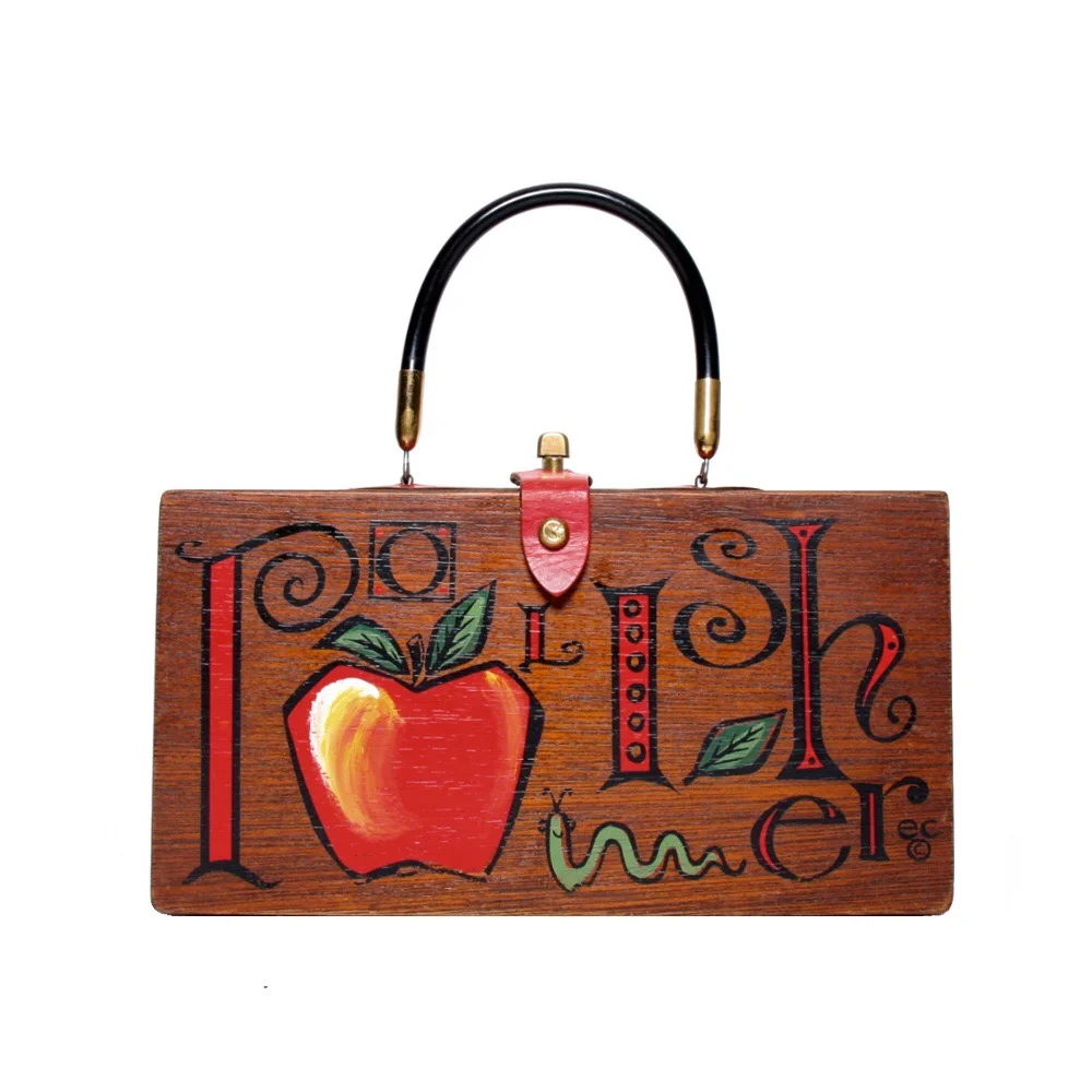 &nbsp; &nbsp; &nbsp; &nbsp; &nbsp; &nbsp; &nbsp; &nbsp;&nbsp; &nbsp; &nbsp; &nbsp; &nbsp;Enid Collins of Texas 1963 "Apple Polisher" box bag&nbsp; &nbsp; &nbsp; &nbsp; &nbsp; &nbsp; &nbsp; &nbsp; &nbsp; &nbsp; &nbsp; &nbsp; &nbsp; &nbsp; &nbsp; &nbs…