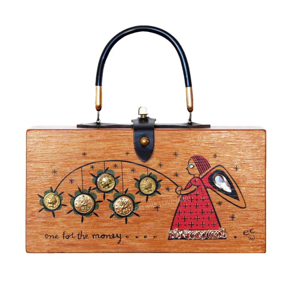 One for the Money Box Bag (red) by Enid Collins