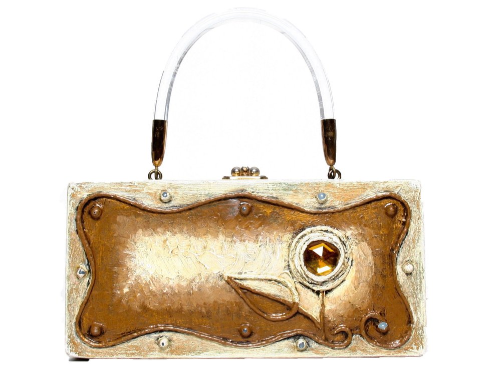 Untitled Papier-mâché bag (var.)