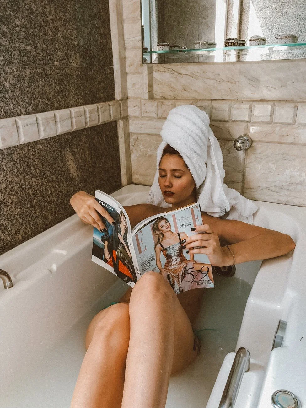 Prep your bathroom now, relax later.