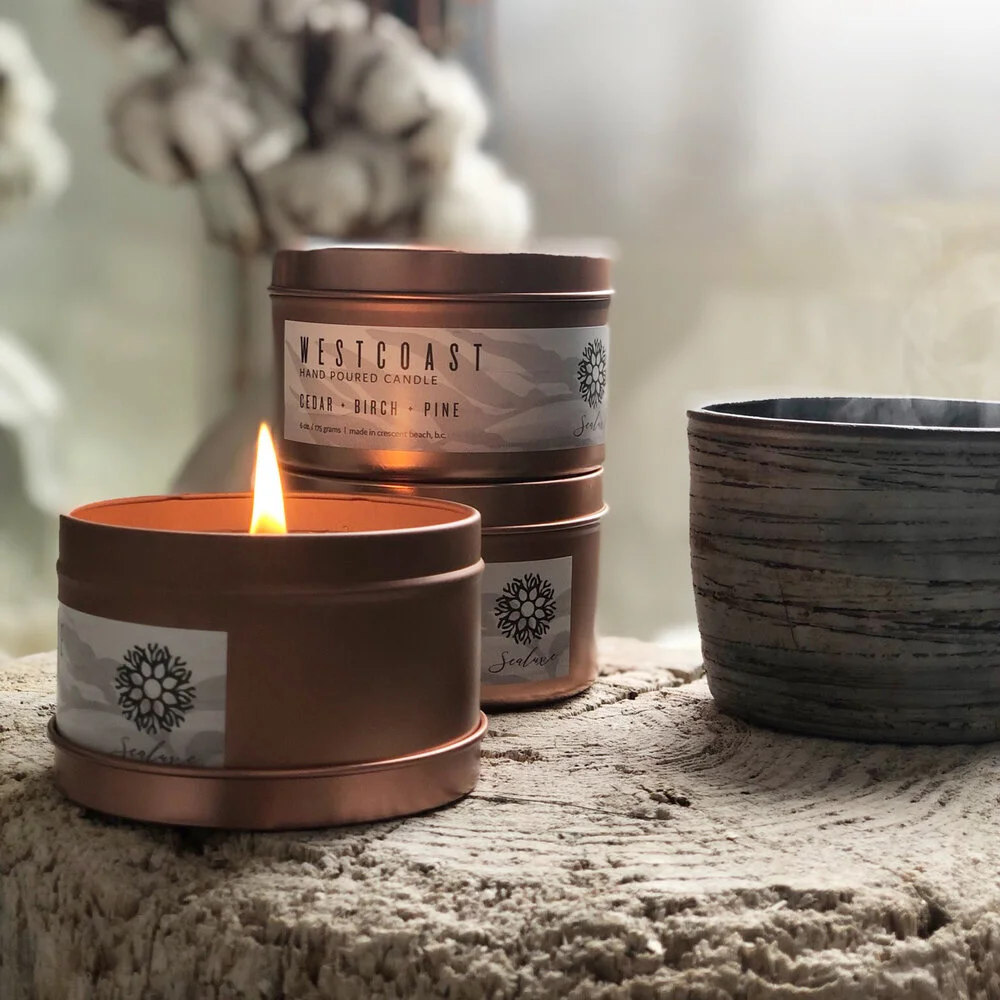 Candles have a wonderful way of setting a relaxing tone.