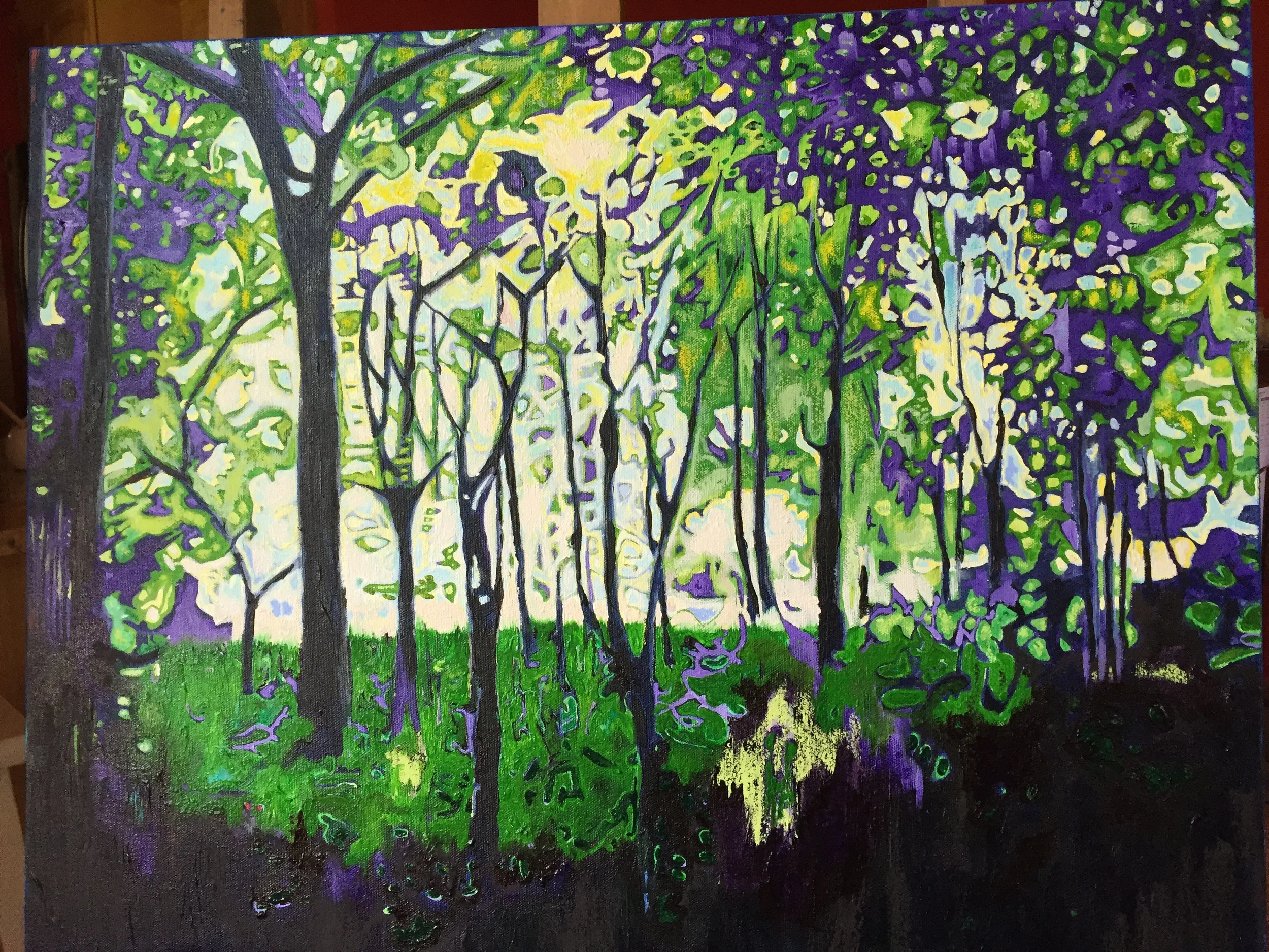 22x18 acrylic on canvas