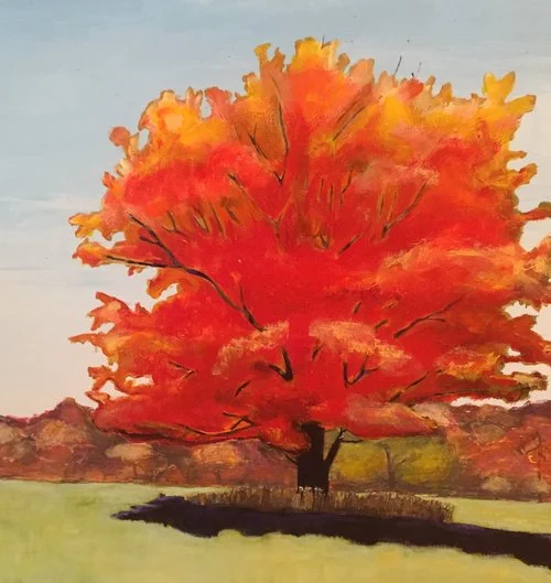 Harvest 12 x 12 acrylic on panel $180