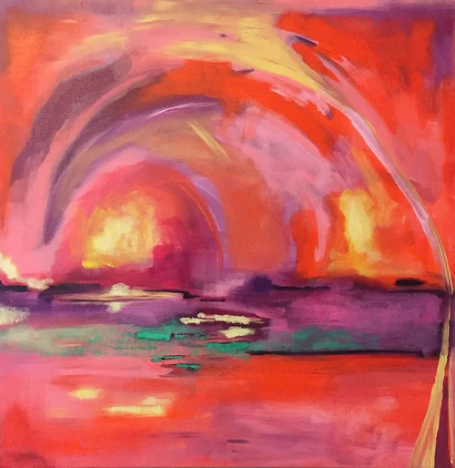 Frozen in February 24 x 24 $720