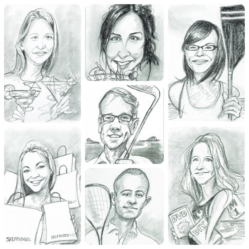 Portraits for a local business
