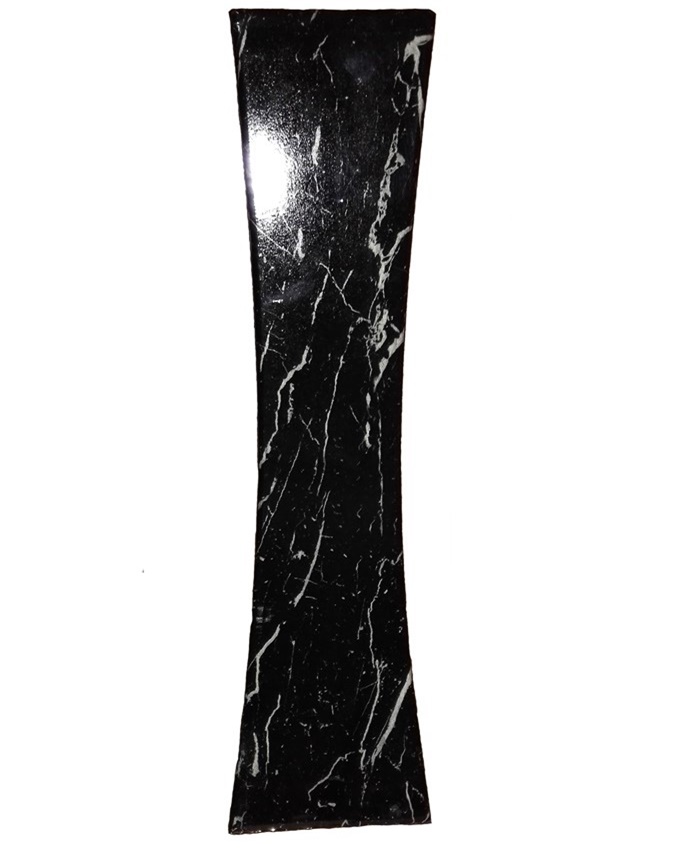 jopelin wooden standing vase black - 60cm n9,500