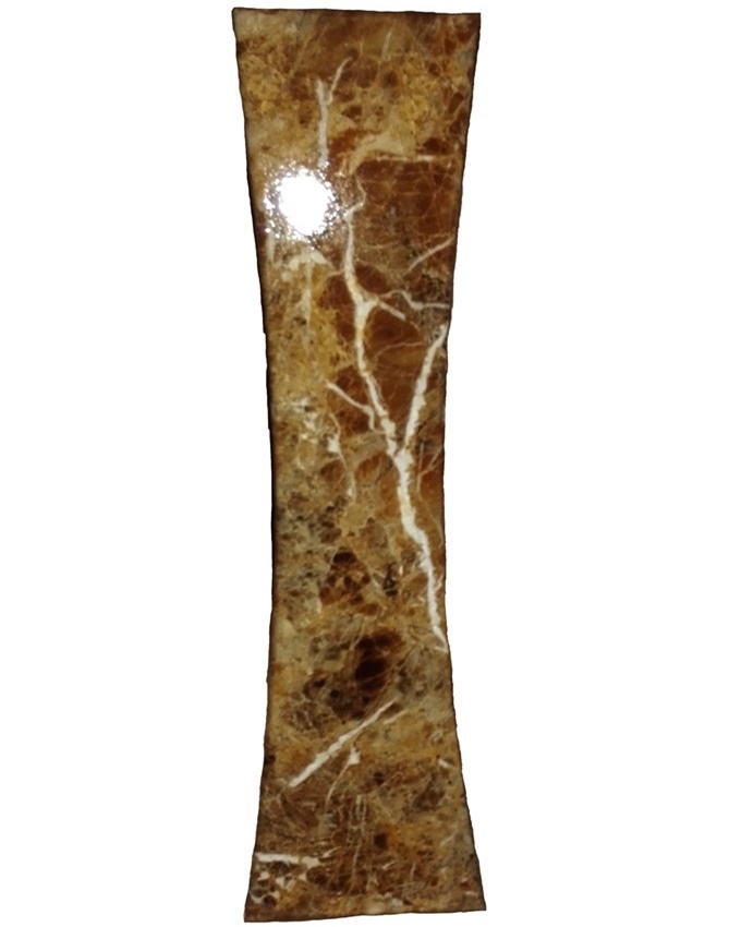 jopelin wooden standing vase brown - 40cm n4,600