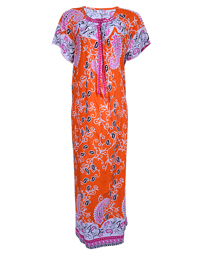 adelphi maxi dress - orange sizes 14 - 20 n3,500
