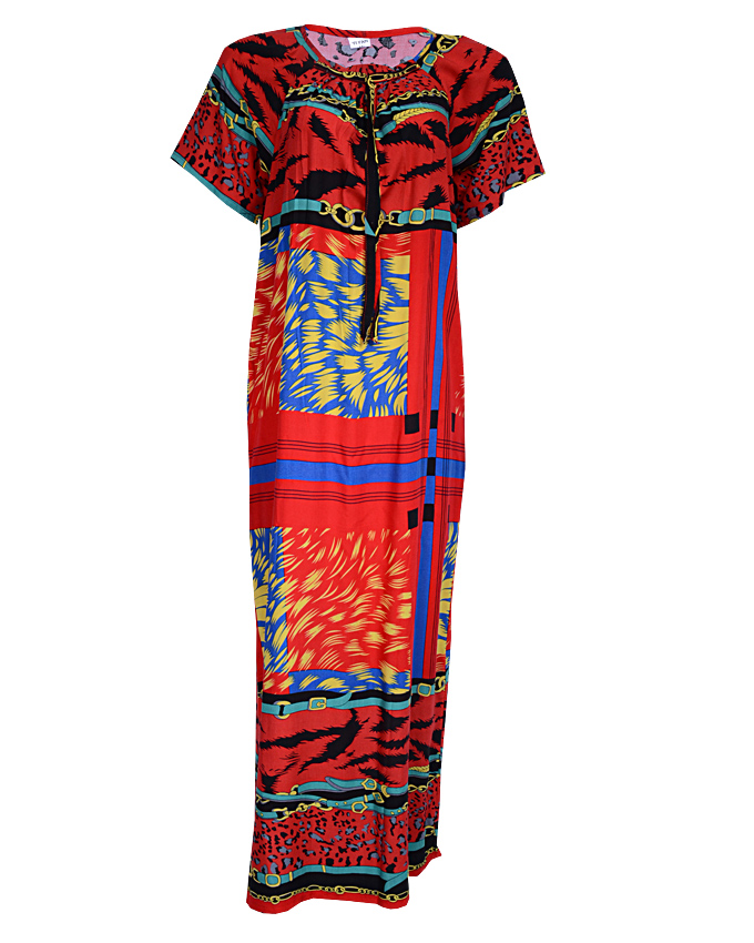 capri maxi dress - red sizes 20 n3,500