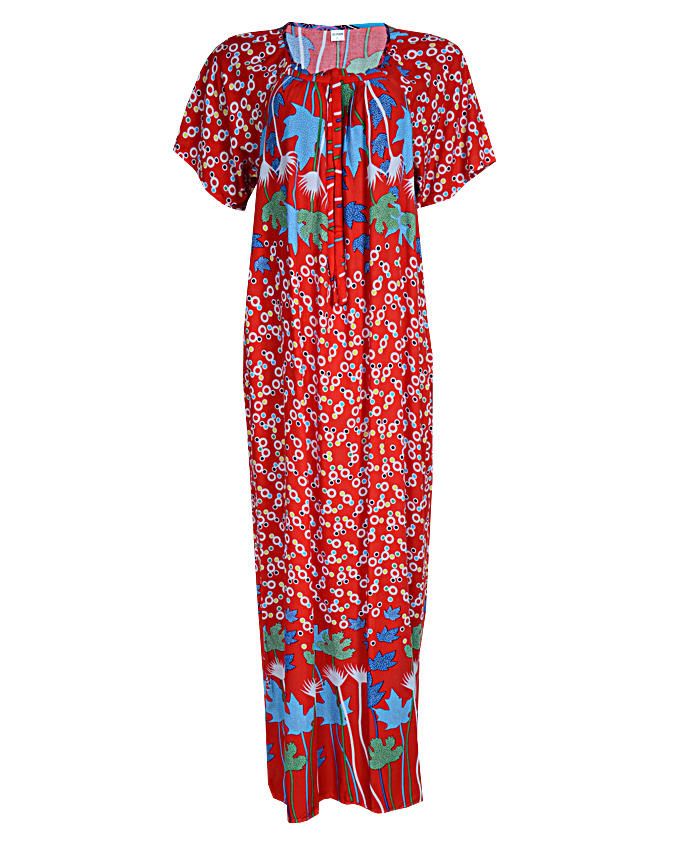 dori maxi dress - red sizes 18 n3,500