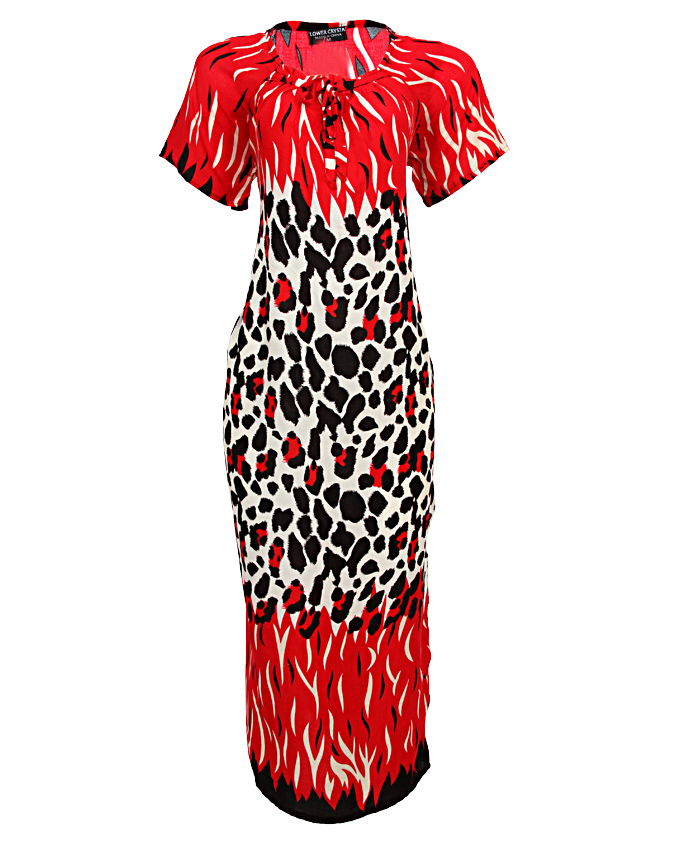 STRATFORD MAXI DRESS - redSIZES 16, 20 N3,500