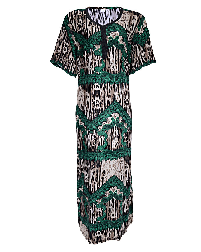 tottenham maxi dress - green sizes 20, 22 n3,900