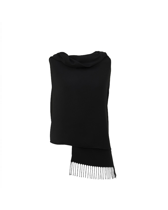 BLACK PASHMINA N4,000