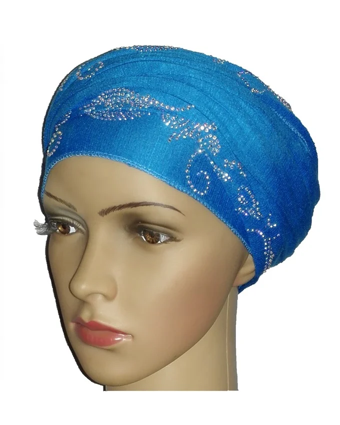 new regal turban bajan wave design- turquoise n5,800