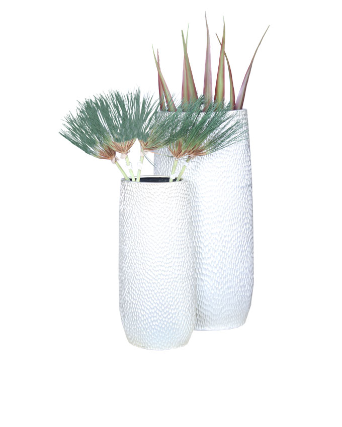 polyresin vase small - n32,000, large - n50,000