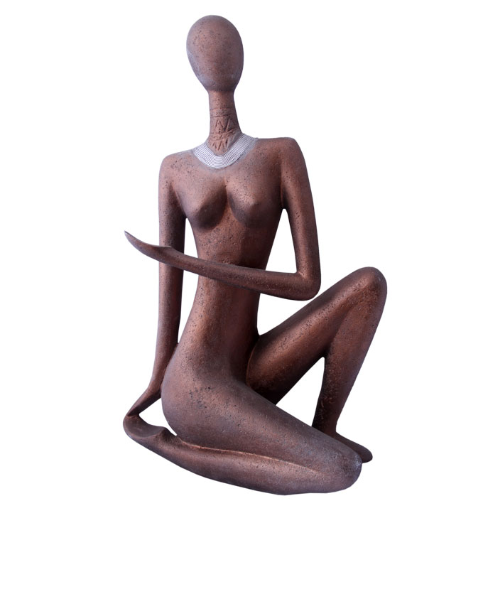 lady maya bronze statue - 74cm n130,000