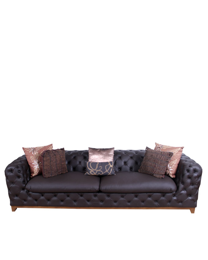 new mesmerize 4 seater leather sofa ( cocoa) n1,150,000.00