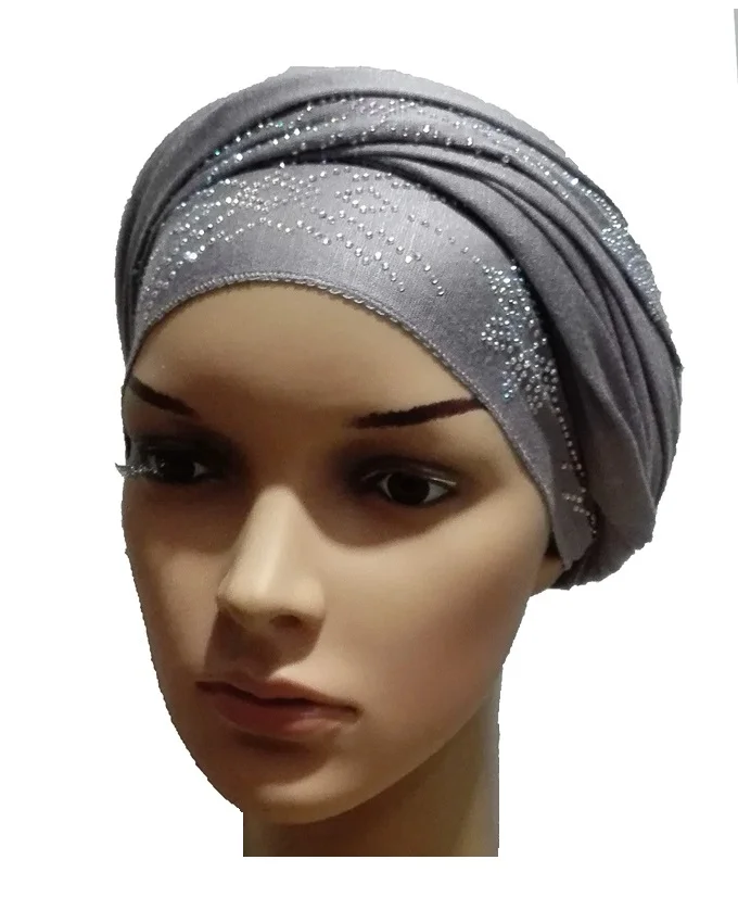 new regal studded turban petal studs - grey n5,800