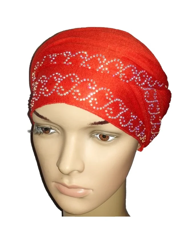 new regal turban chain link design - mali red n5,800
