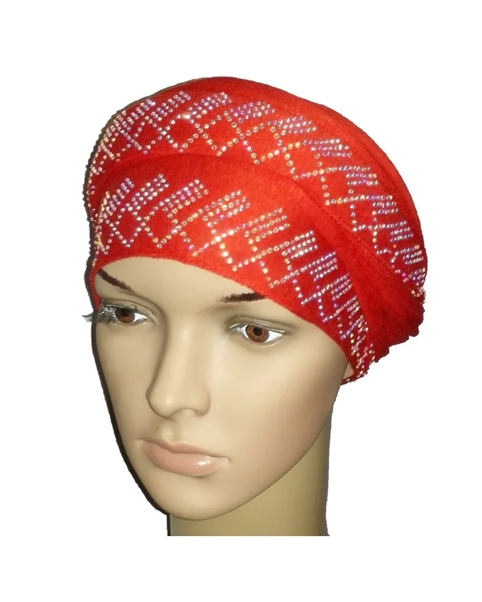 new regal turban diamond design - mali red n5,800